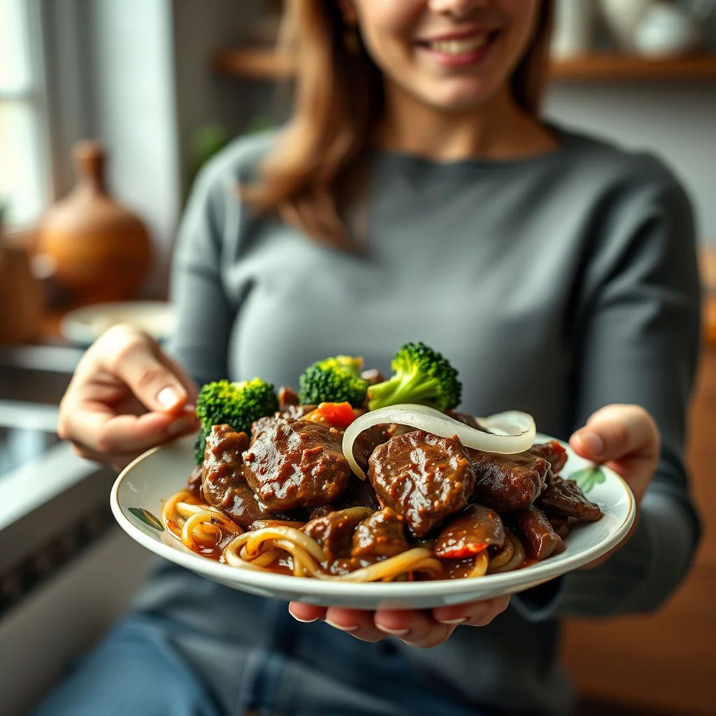 Instant Pot Beef and Broccoli – vegetarian recipe