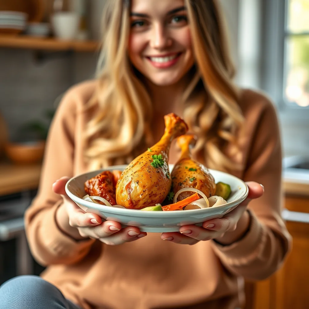 Instant Pot Sweet Chicken Leg Stew – vegetarian recipe