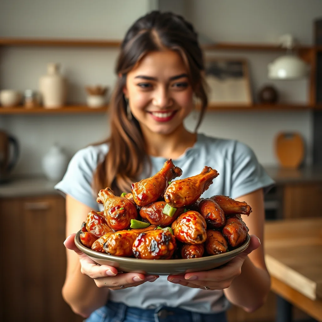 Instant Pot Sweet Chicken Wings – vegetarian recipe