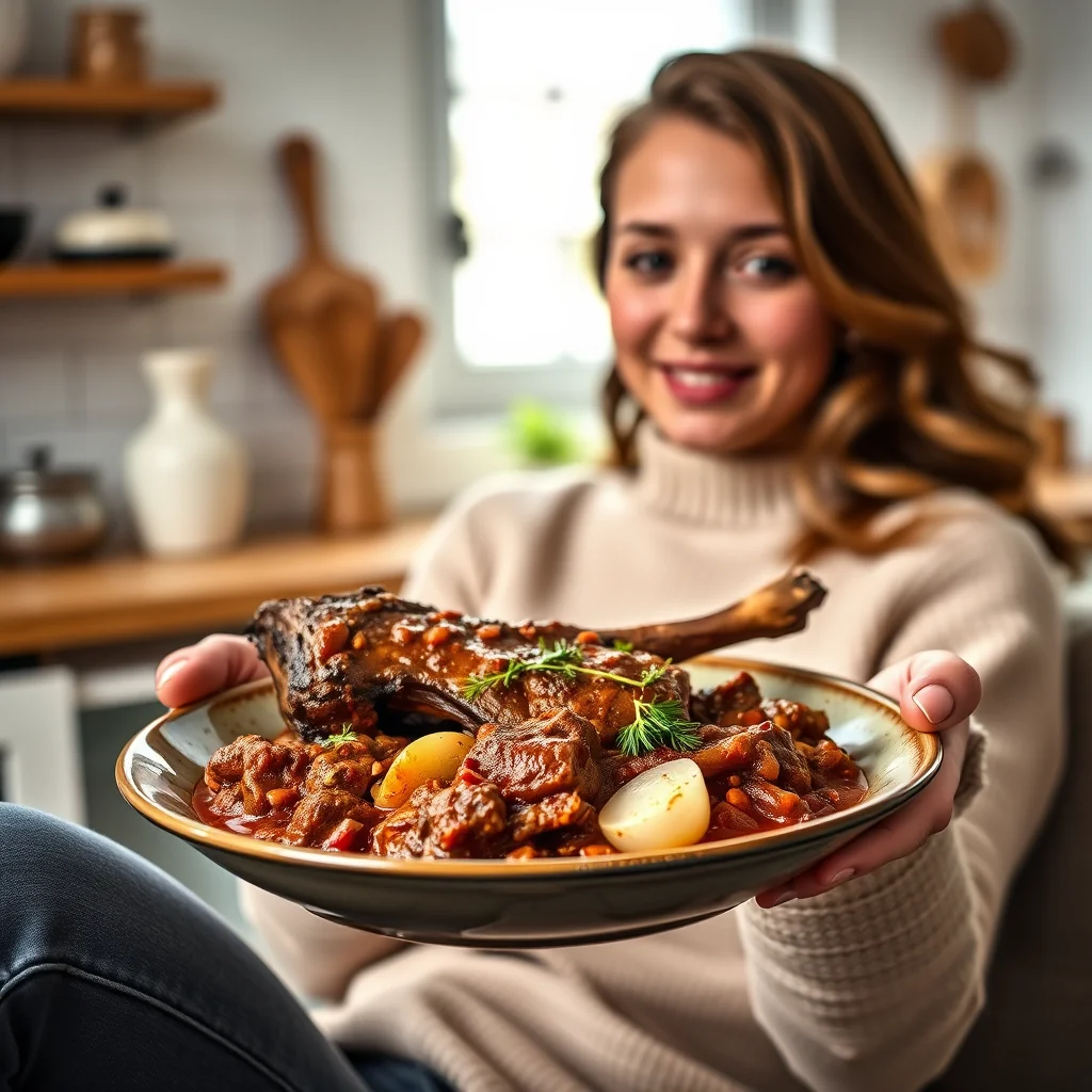 Spicy Venison Goulash (Instant Pot) – vegetarian recipe