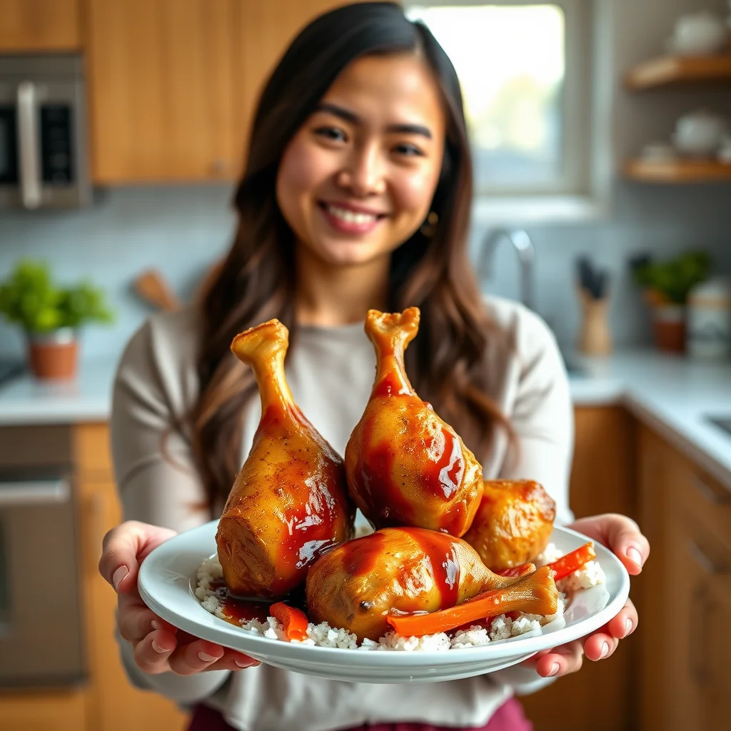 Instant Pot Sweet Turkey Drumsticks – vegetarian recipe