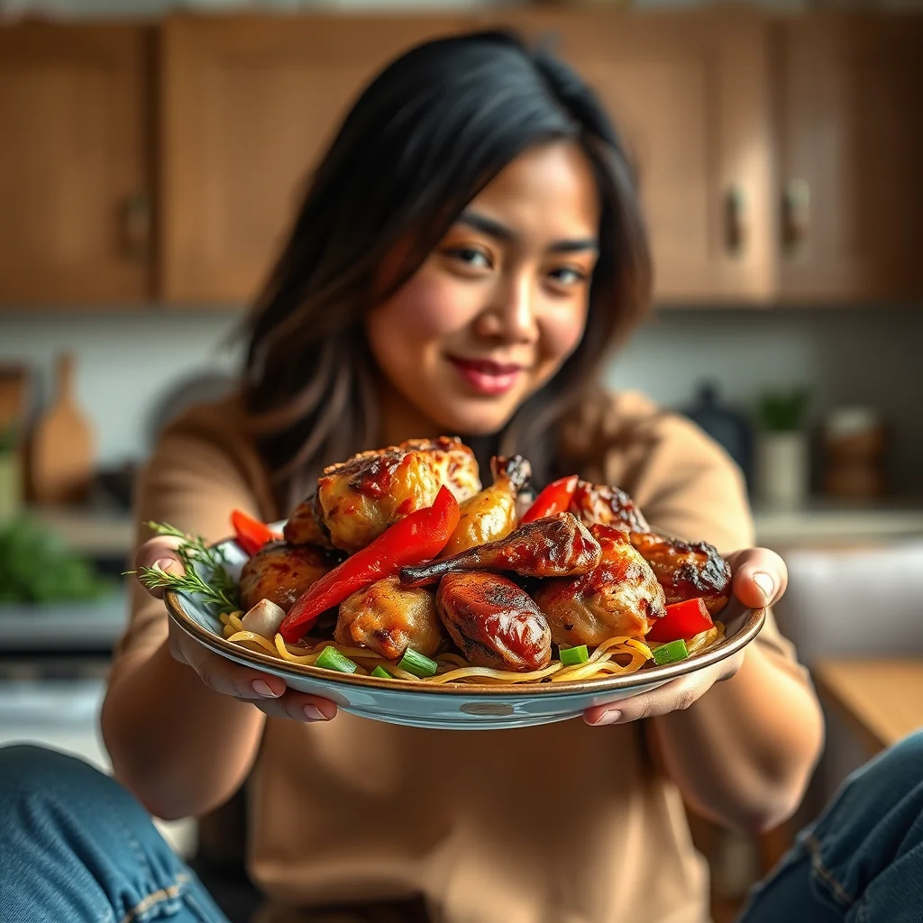 Instant Pot Teriyaki Chicken Thighs with Crispy Skin – vegetarian recipe
