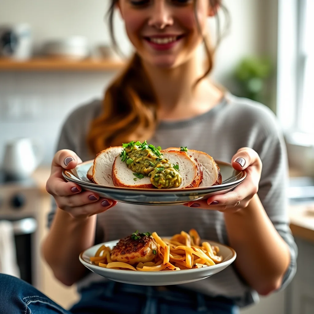 Instant Pot Turkey Breast with Salsa Verde – vegetarian recipe