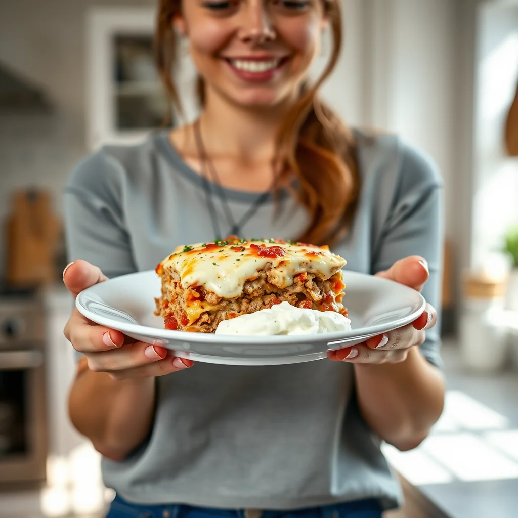 Instant Pot Turkey Keto Lasagna – vegetarian recipe