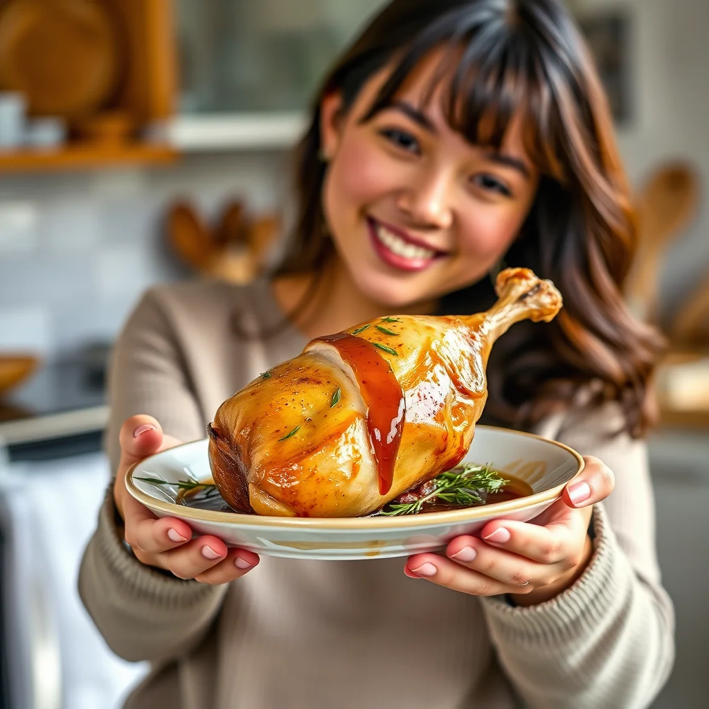 Single-Serving Garlic Turkey Leg (Pressure Cooker) – vegetarian recipe