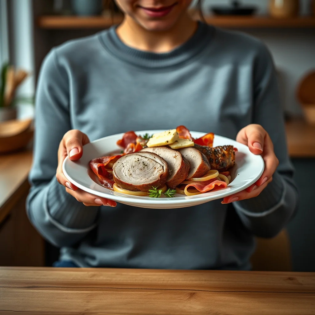 30-Minute Instant Pot Pork Fillet with Bacon and Prosciutto – vegetarian recipe