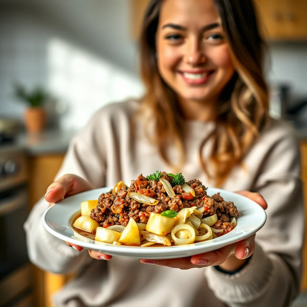 A Weeknight Wonder: Spicy Beef and Cabbage in a Flash! – vegetarian recipe