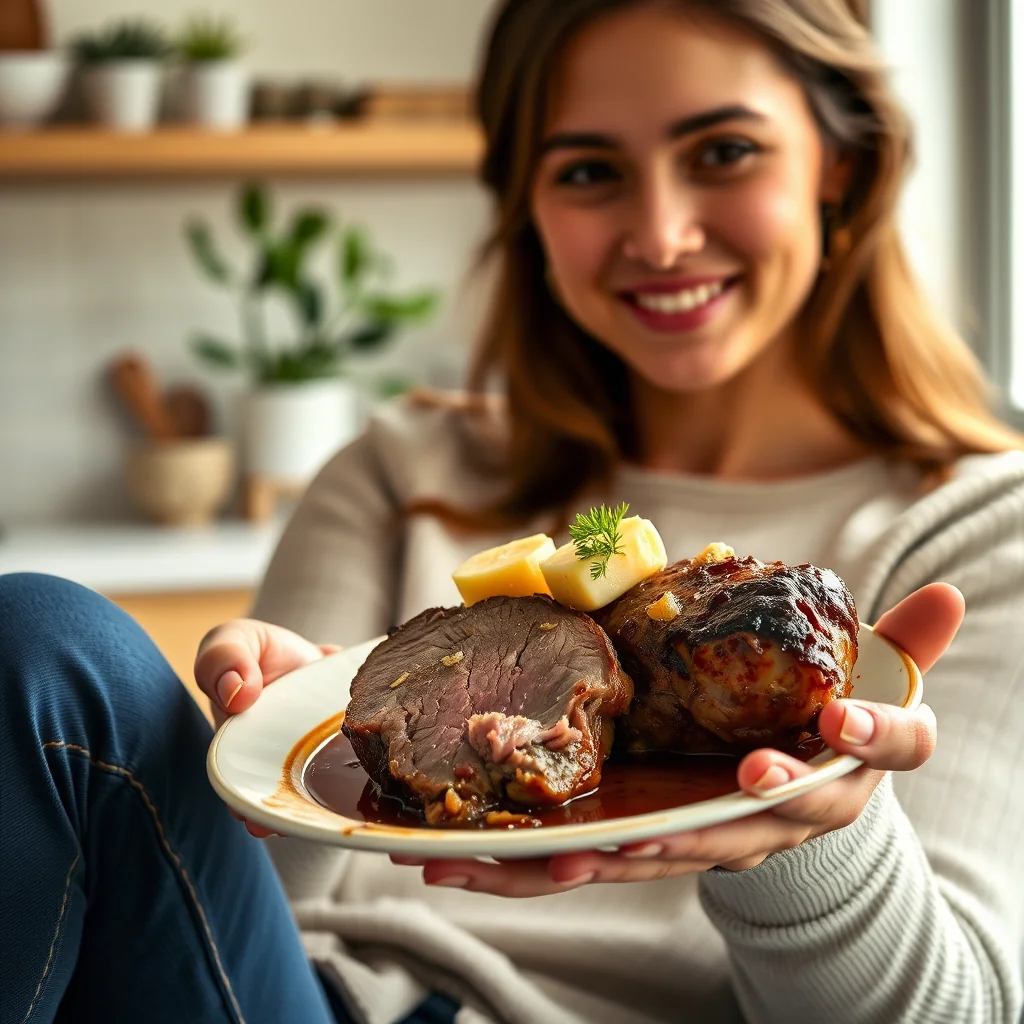 Instant Pot Butter Lamb Shoulder – vegetarian recipe