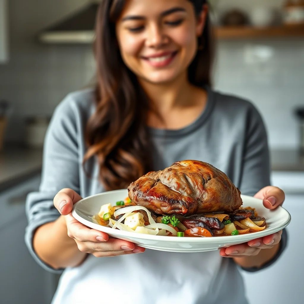 Instant Pot Ginger Lamb Shoulder – vegetarian recipe