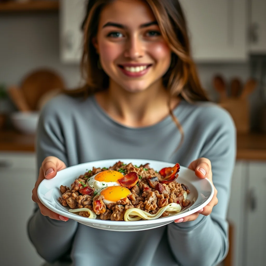 Ground Pork and Eggs Skillet (20-Minute Recipe) – vegetarian recipe