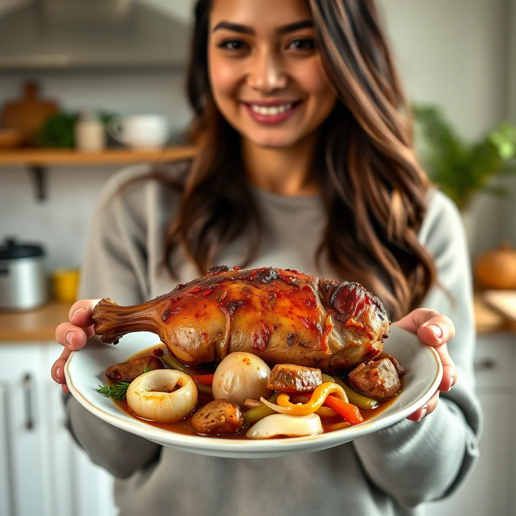 Instant Pot Mediterranean Pork – vegetarian recipe