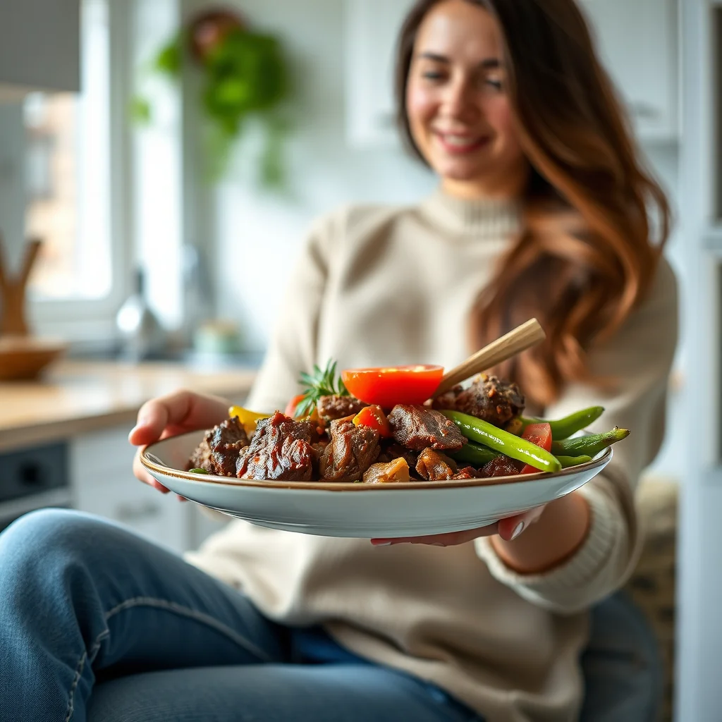 Lamb Shoulder Hash – vegetarian recipe