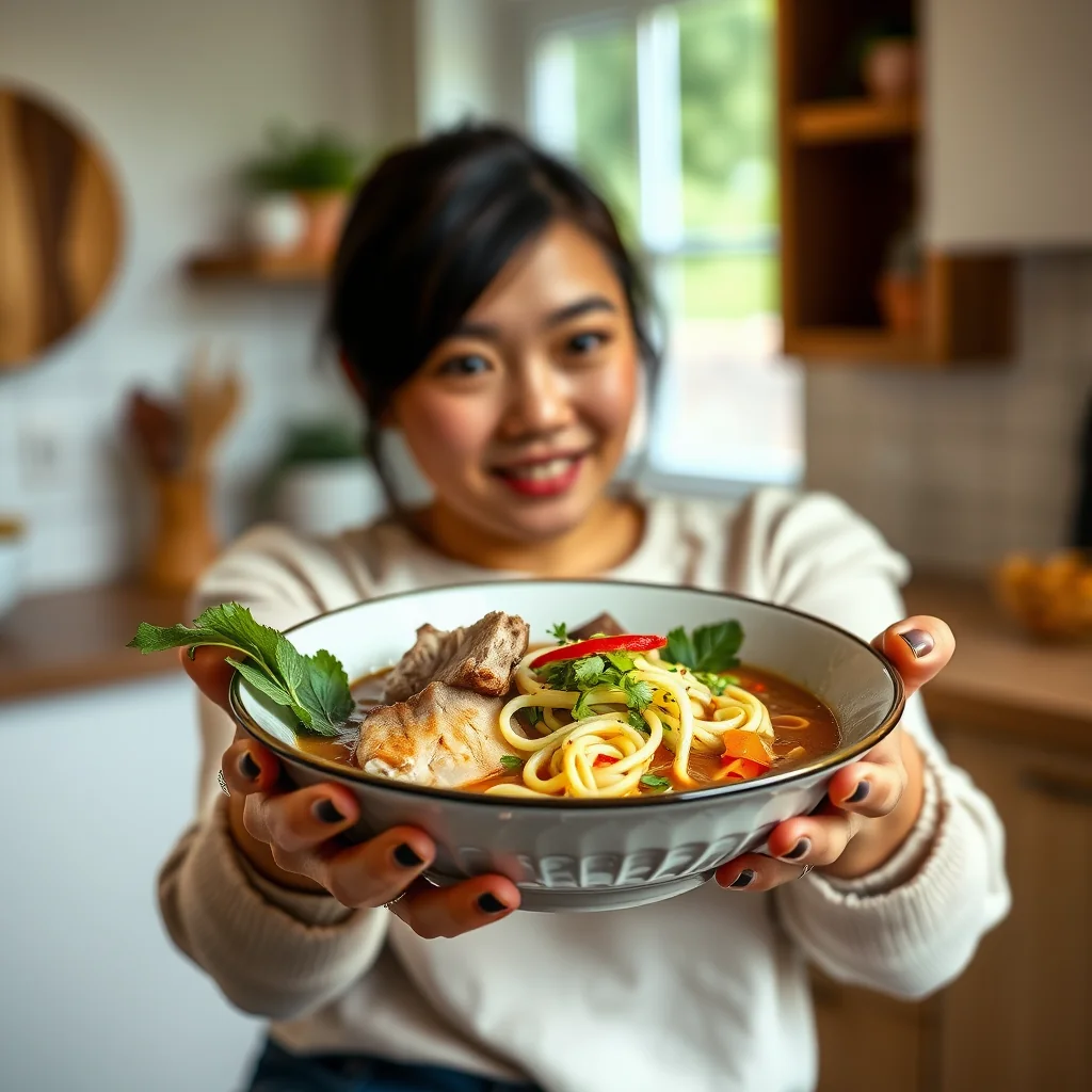 Korean Zoodle Pho (Instant Pot) – vegetarian recipe