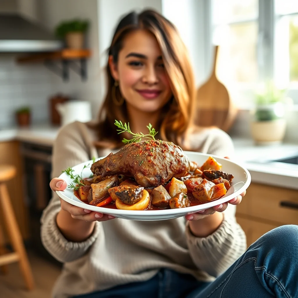 Instant Pot Lamb Tagine – vegetarian recipe