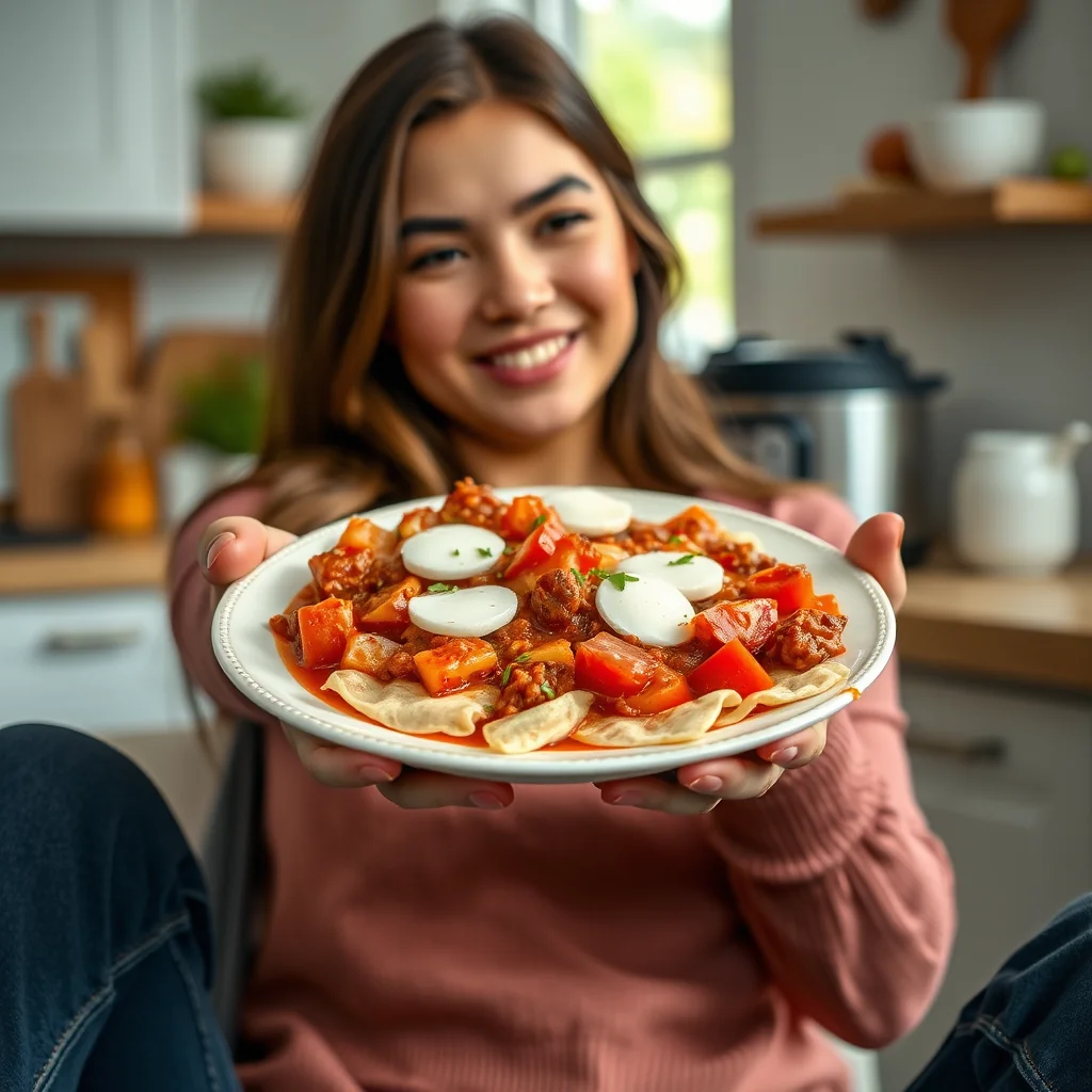 30-Minute Instant Pot Pizza Stew – vegetarian recipe