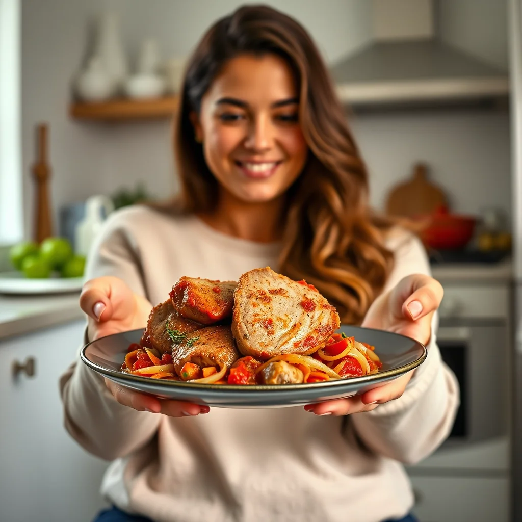 Instant Pot Pork Alla Marinara – vegetarian recipe