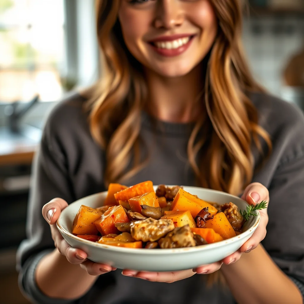 Hearty Instant Pot Vegetable Stew (Low-Carb) – vegetarian recipe