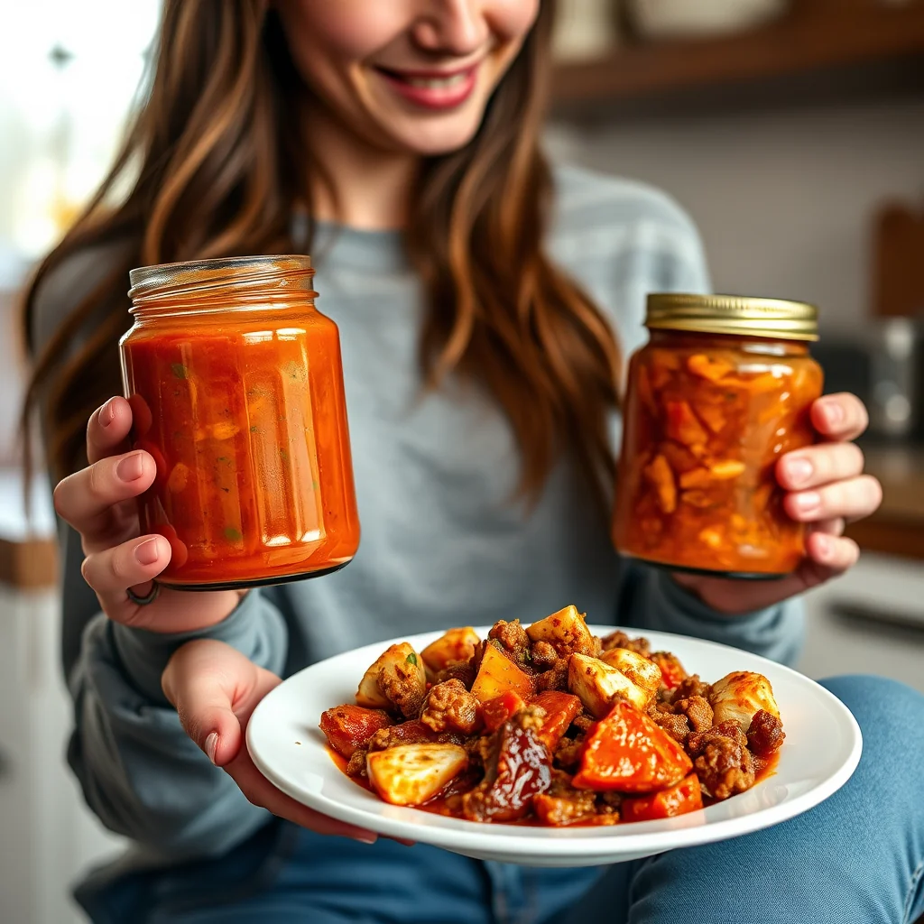 Spiced Tomato Chicken Stew (Instant Pot) – vegetarian recipe