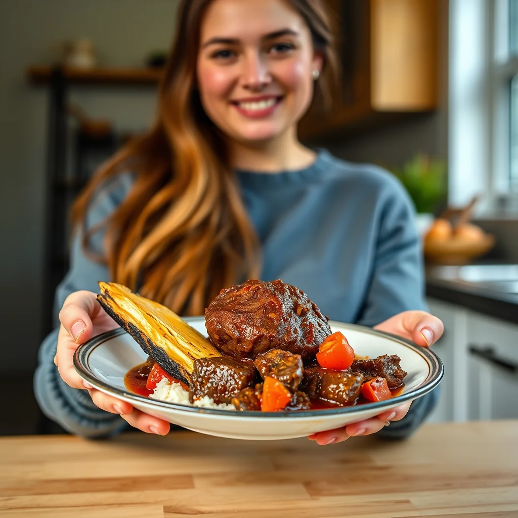 Instant Pot Stewed Beef with Marrow Bone – vegetarian recipe