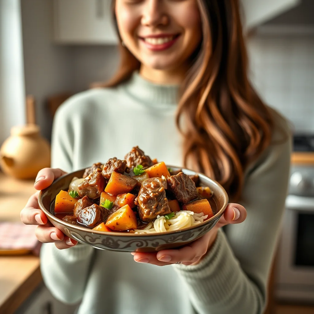 Instant Pot Satay Beef Stew – vegetarian recipe