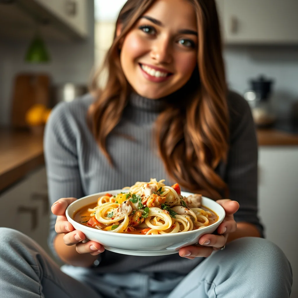 Instant Pot Chicken Zoodle Soup – vegetarian recipe