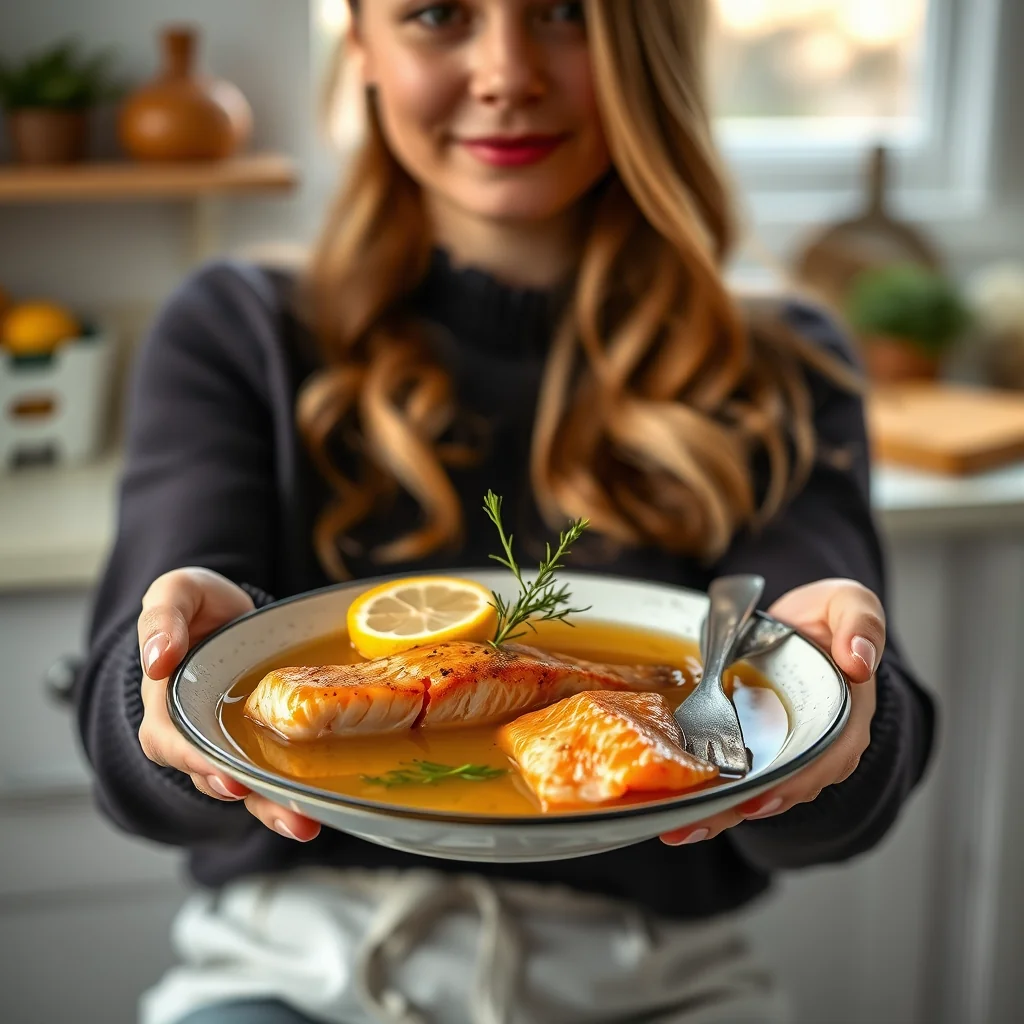 Instant Pot Lemony Fish Broth – vegetarian recipe