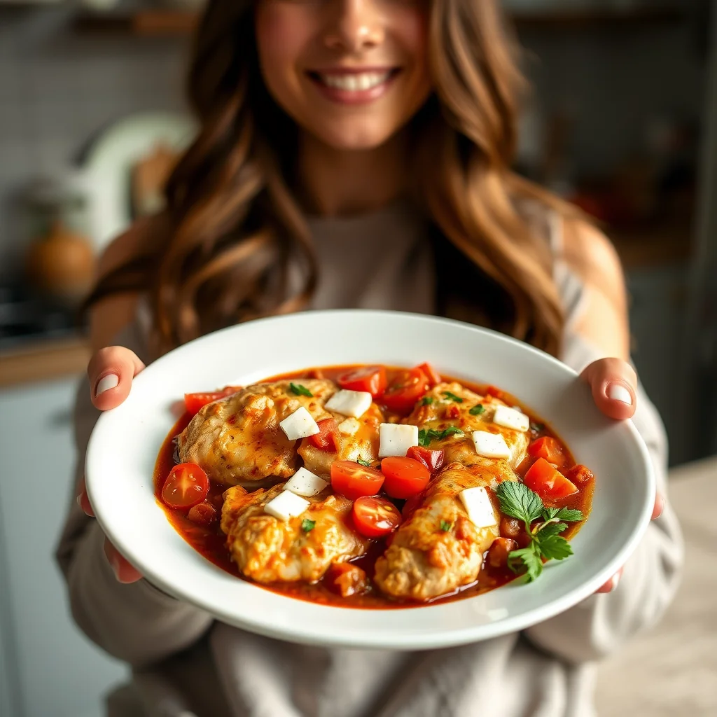 Instant Pot Chicken Pizza Stew – vegetarian recipe