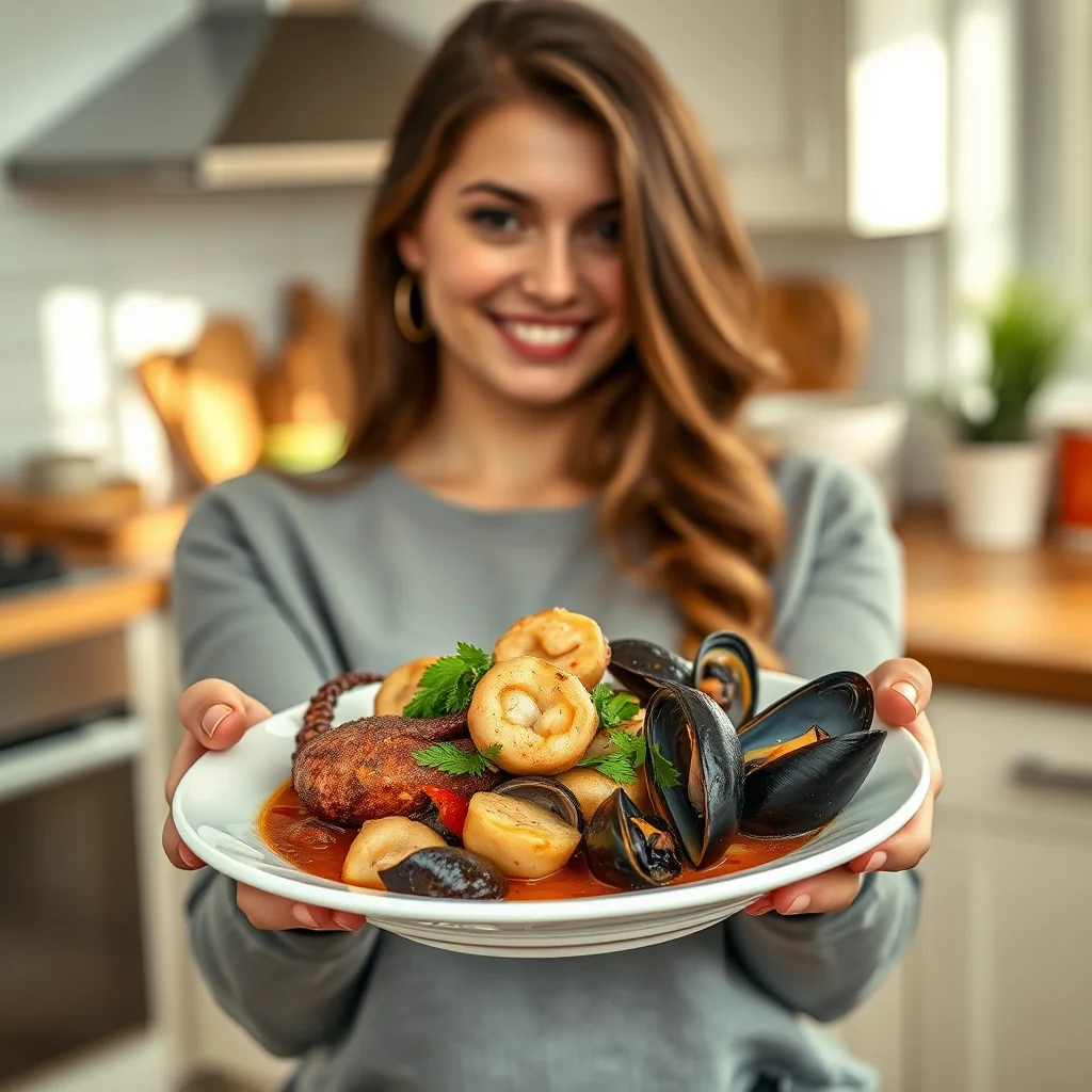 35-Minute Instant Pot Seafood Stew – vegetarian recipe