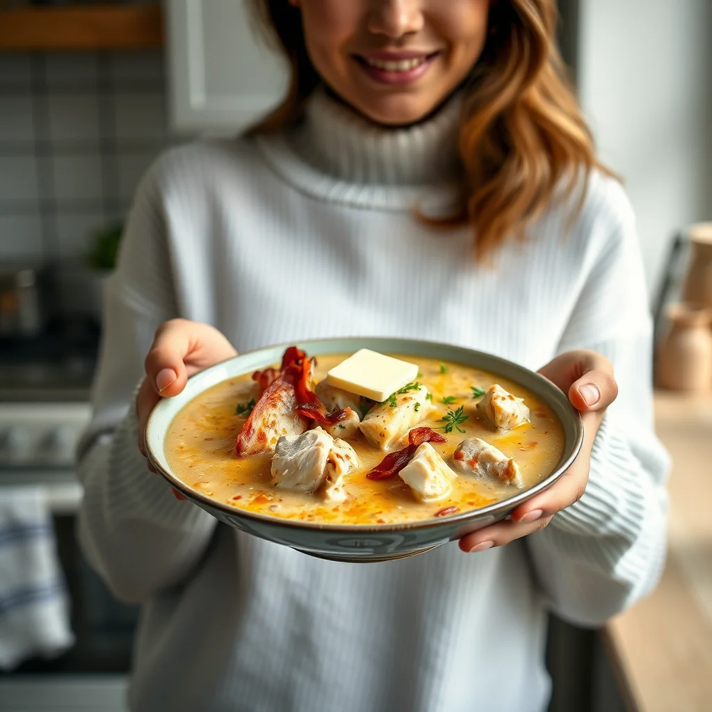 Instant Pot Chicken Chowder – vegetarian recipe
