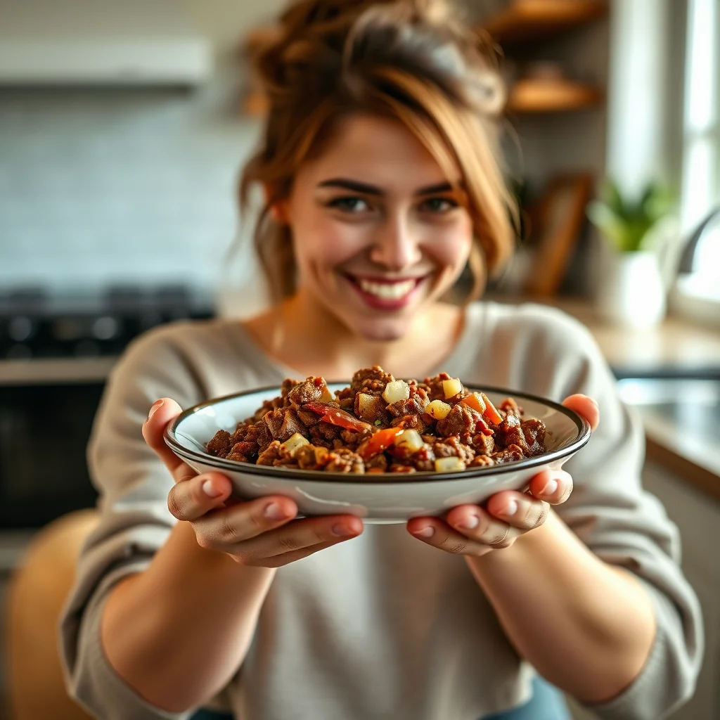 Rich & Meaty Bean-Free Chili – vegetarian recipe