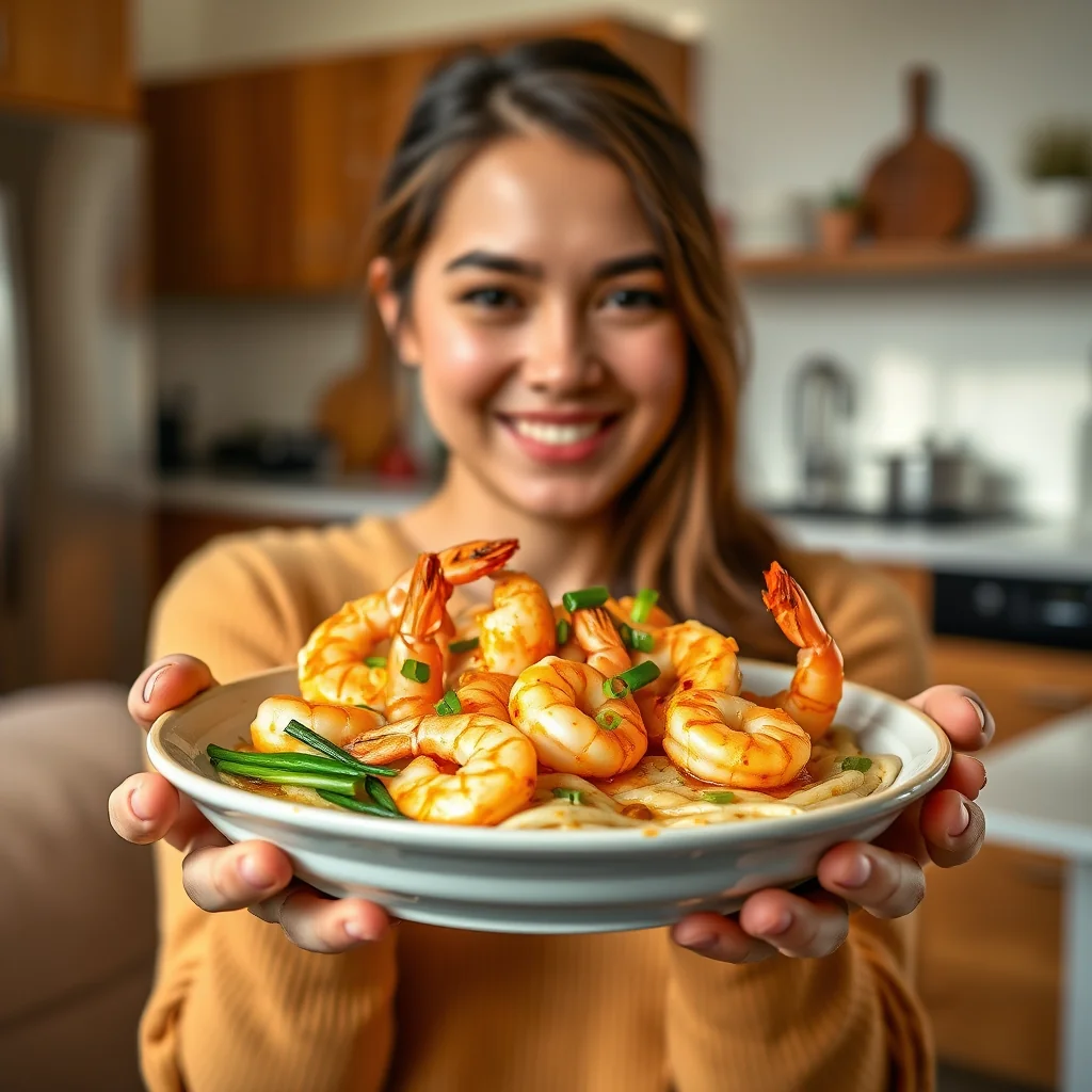 Spicy Mango Horseradish Shrimp (Instant Pot) – vegetarian recipe