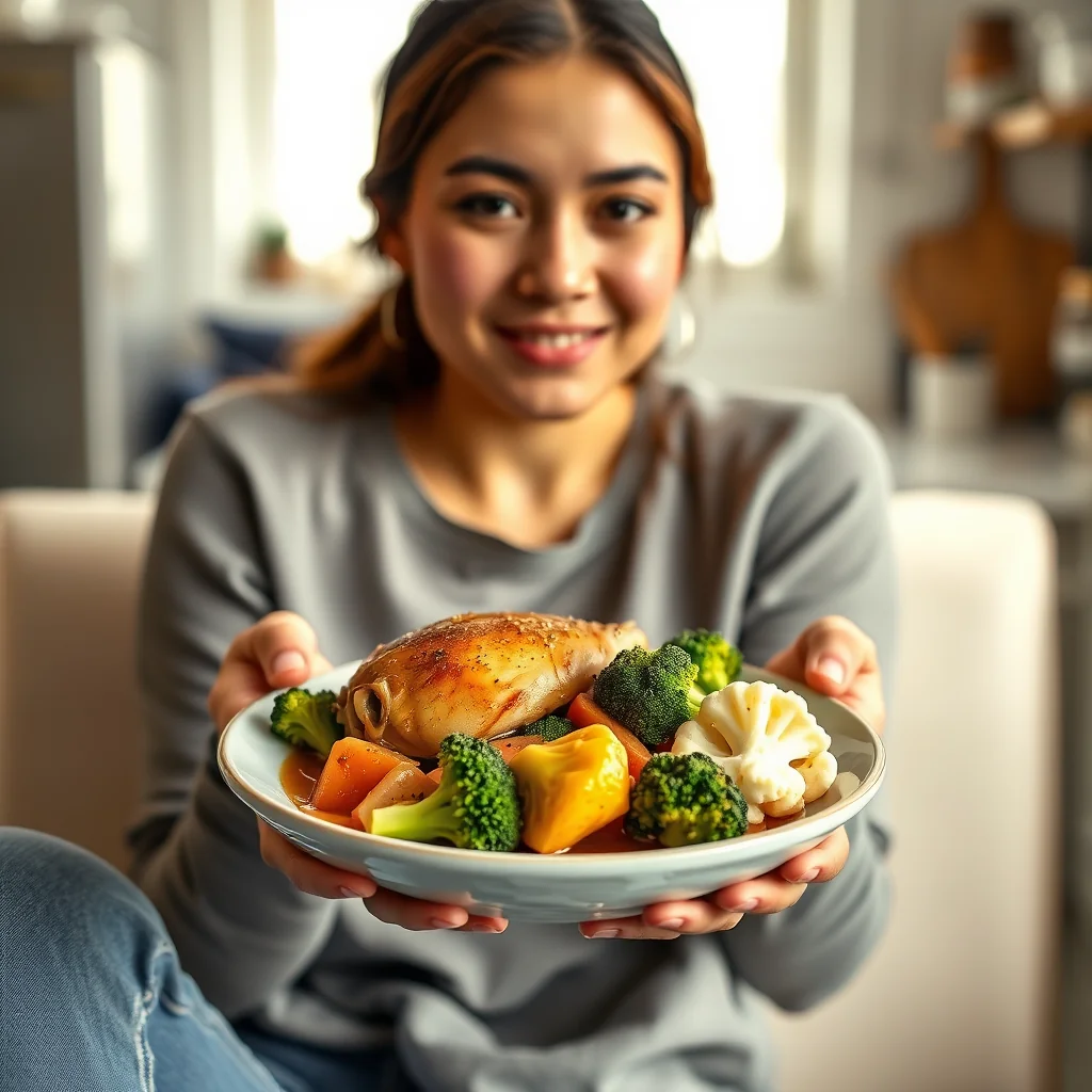 Instant Pot Whole Chicken and Vegetable Stew – vegetarian recipe