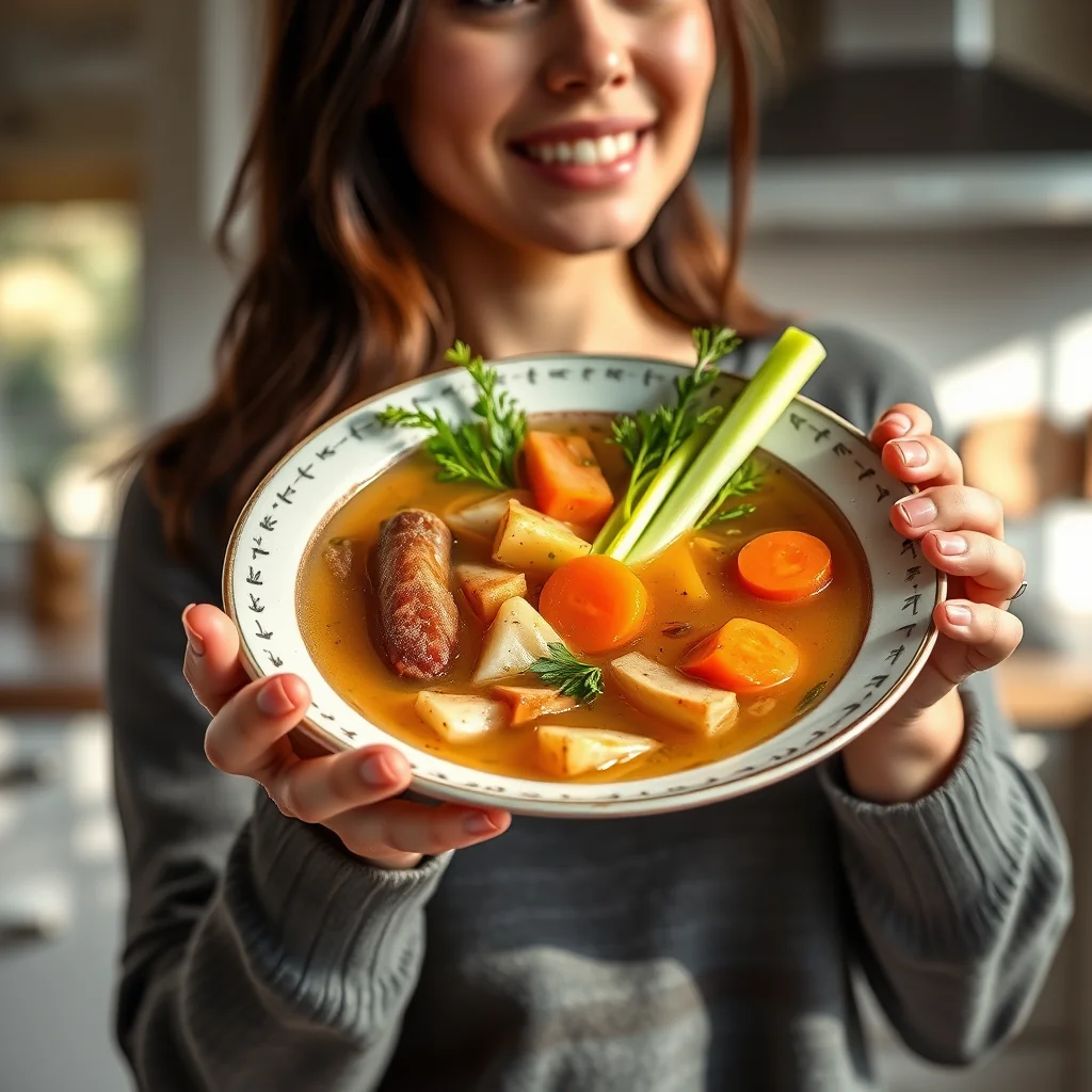 Instant Pot Homemade Vegetable Broth – vegetarian recipe