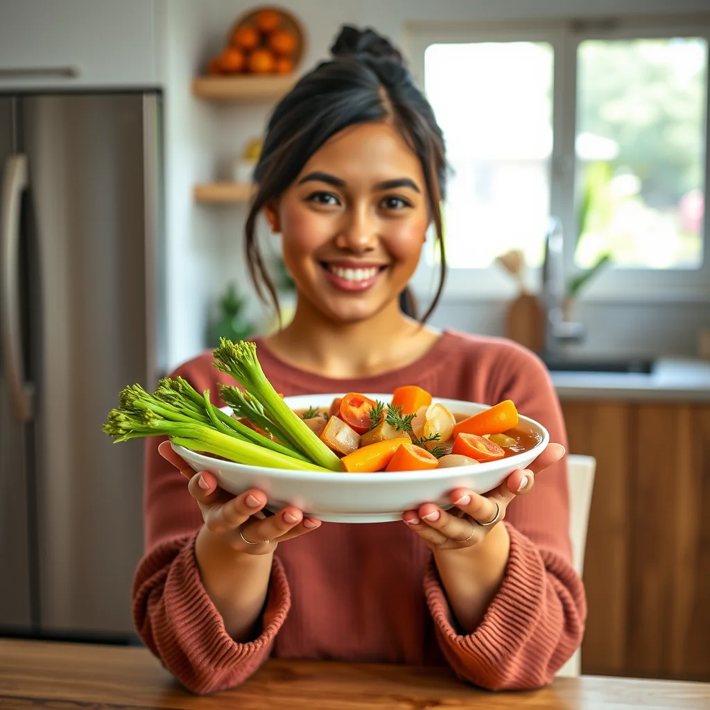 30-Minute Instant Pot Vegetable Broth – vegetarian recipe