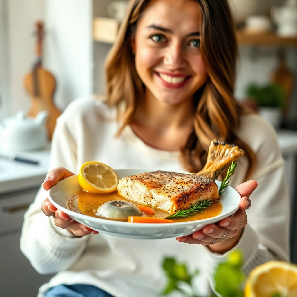Instant Pot Lemony Fish Broth (Fumet) – vegetarian recipe