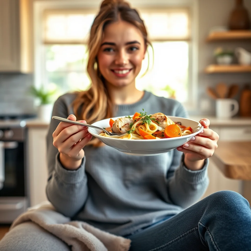 Instant Pot Chicken Zoodle Soup – vegetarian recipe