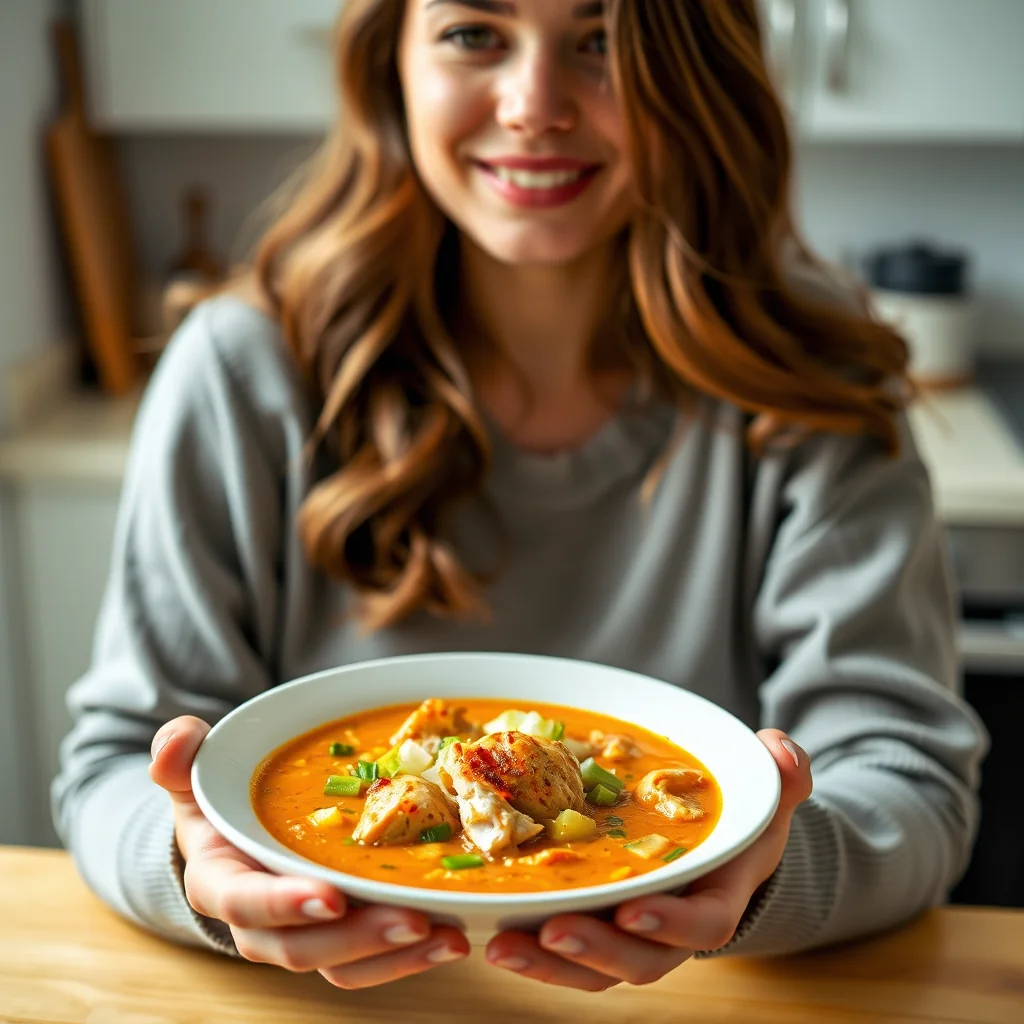Instant Pot Buffalo Chicken Soup – vegetarian recipe