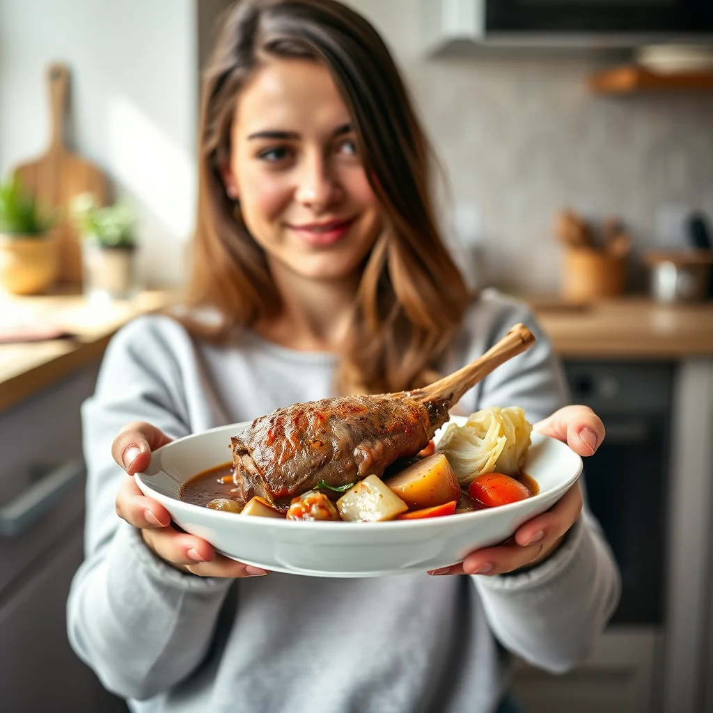 Pressure Cooker Lamb and Cabbage Stew – vegetarian recipe