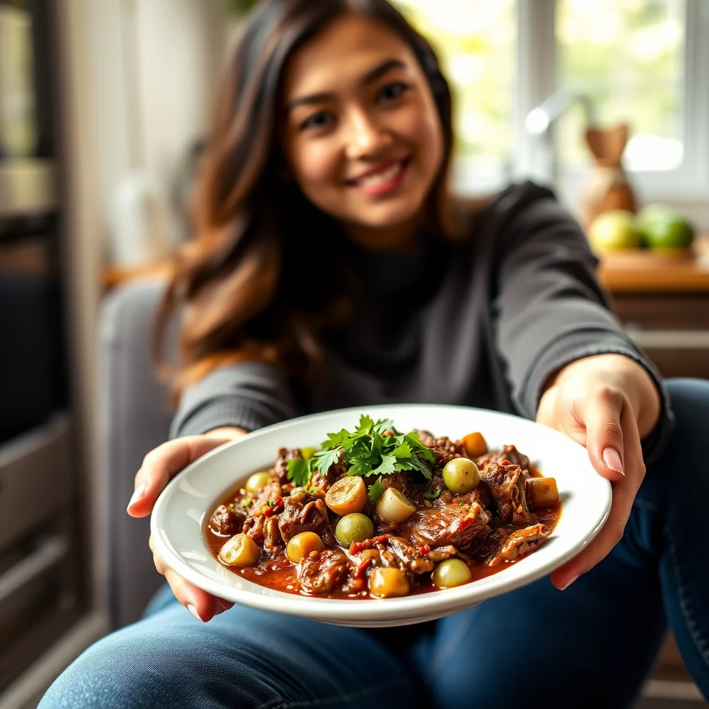 Spicy Instant Pot Beef & Tomatillo Chili – vegetarian recipe