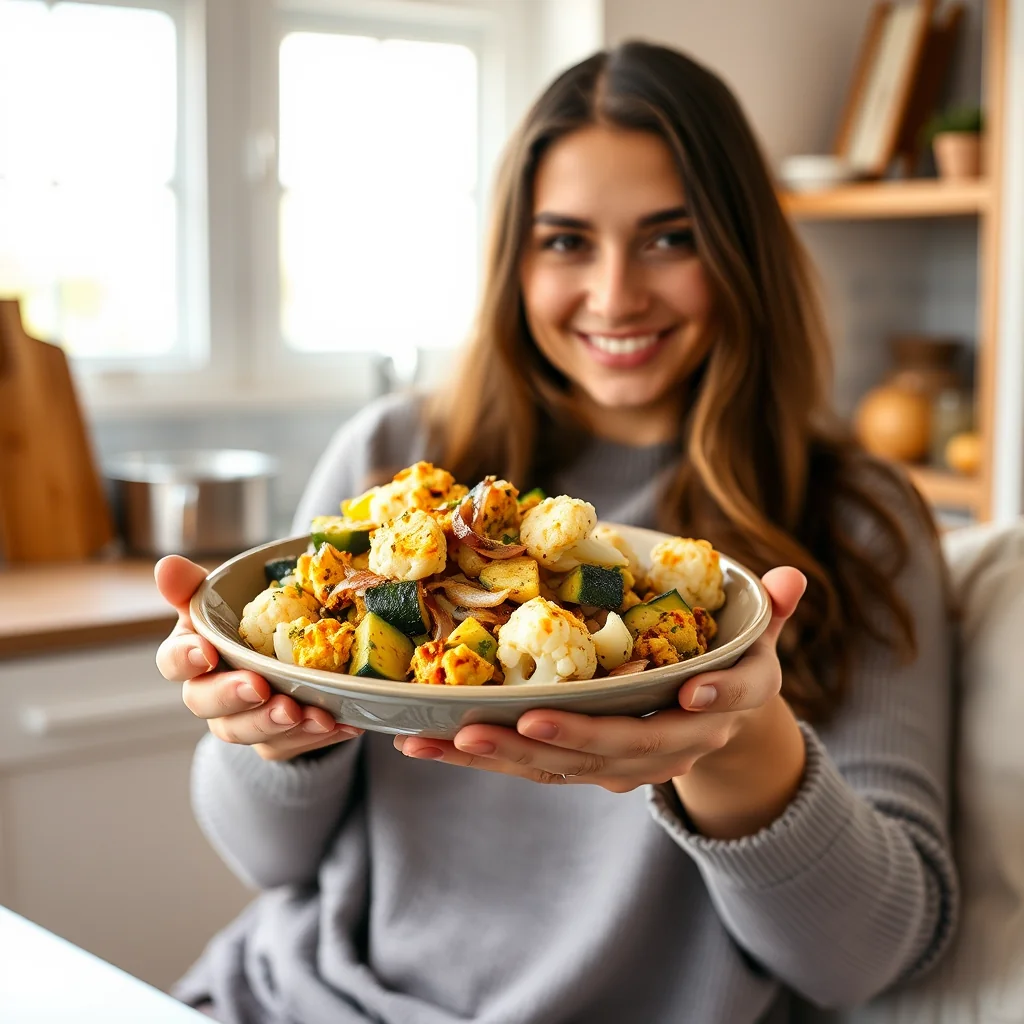 Instant Pot Keto Veggie Casserole – vegetarian recipe