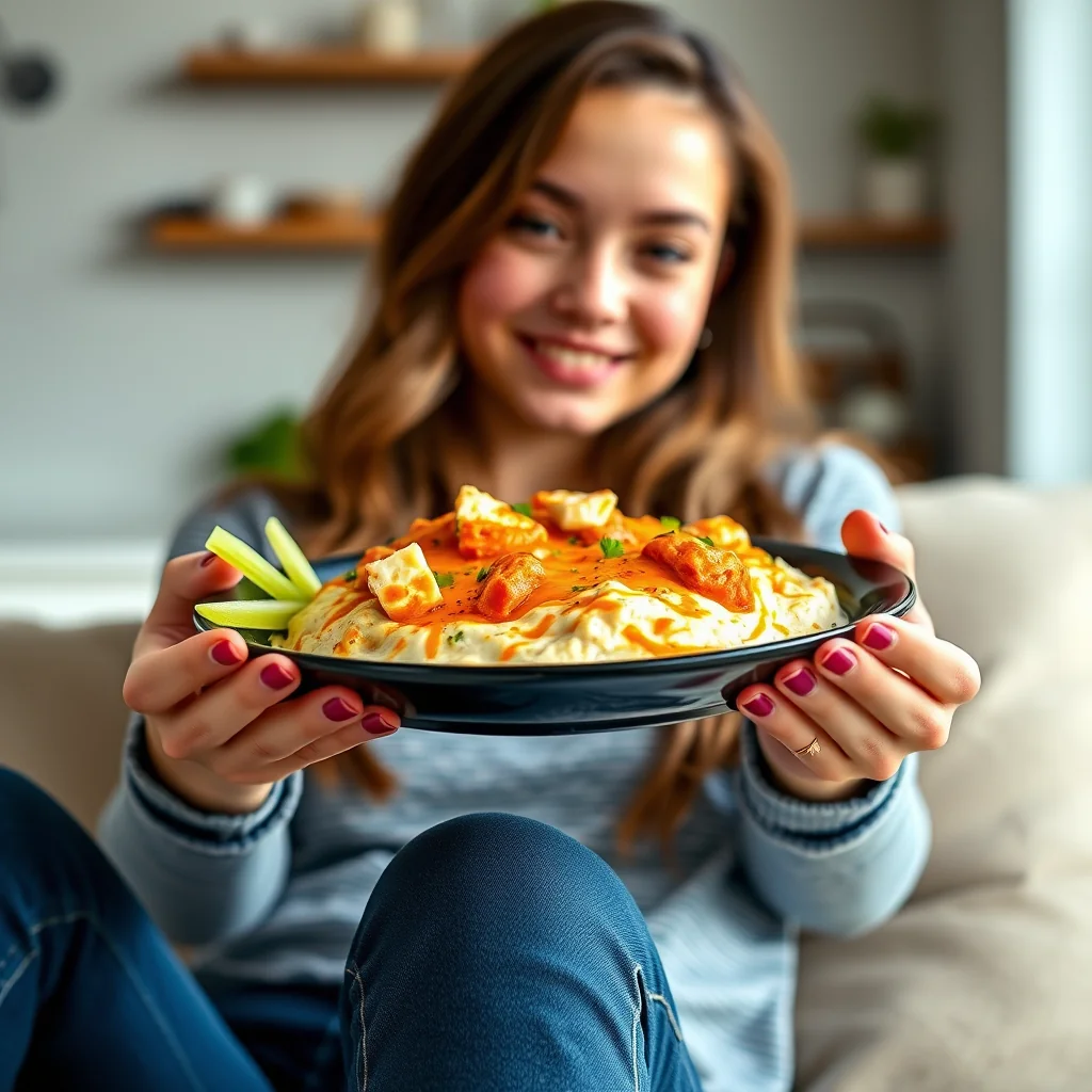 Instant Pot Buffalo Chicken Dip (Keto-Friendly) – vegetarian recipe