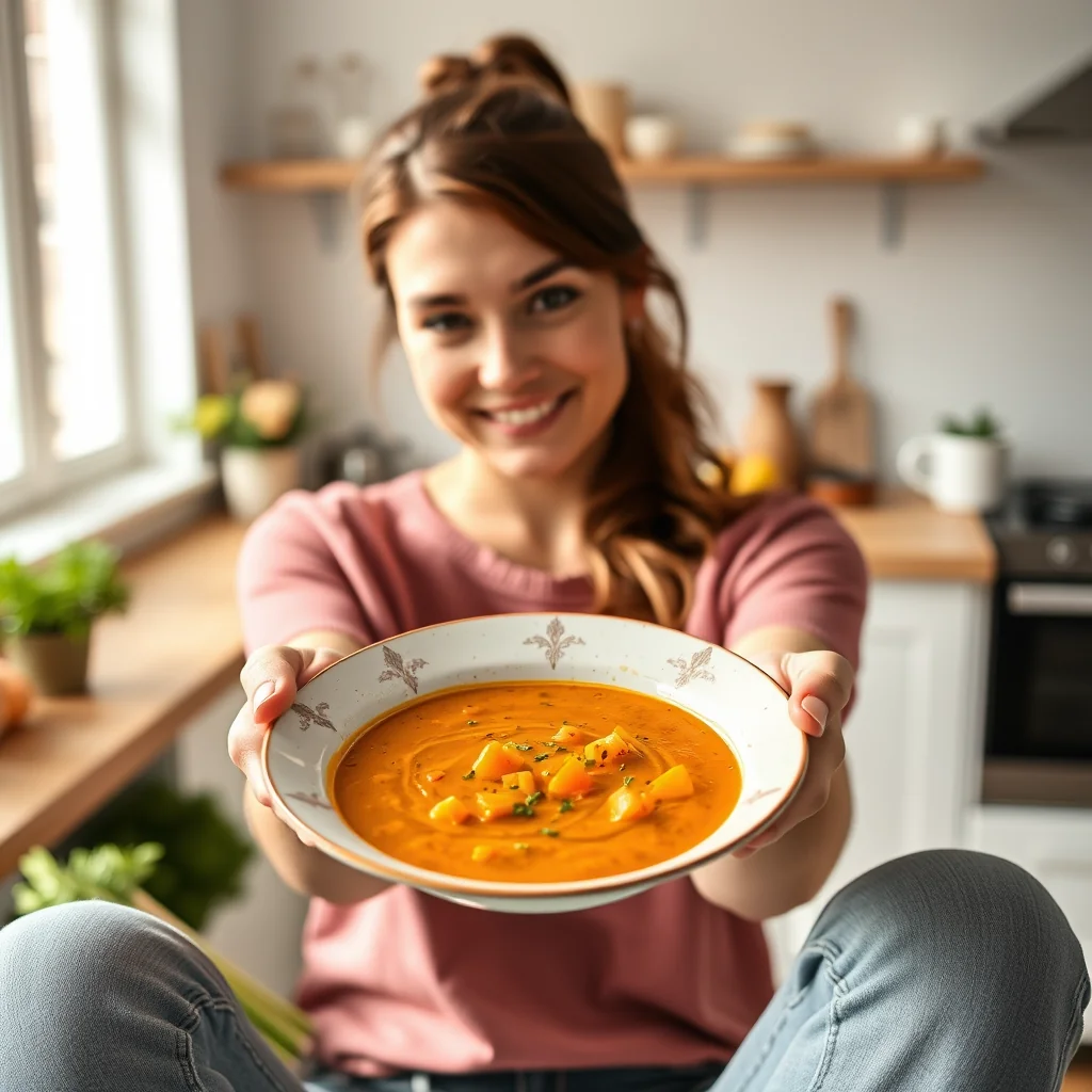Instant Pot Butternut and Beet Soup – vegetarian recipe