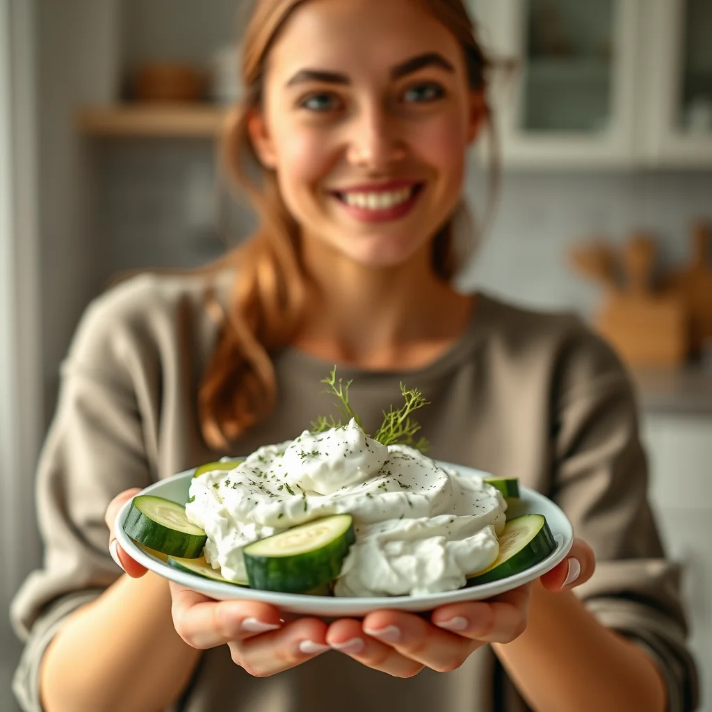 Cucumber Dill Dip – vegetarian recipe
