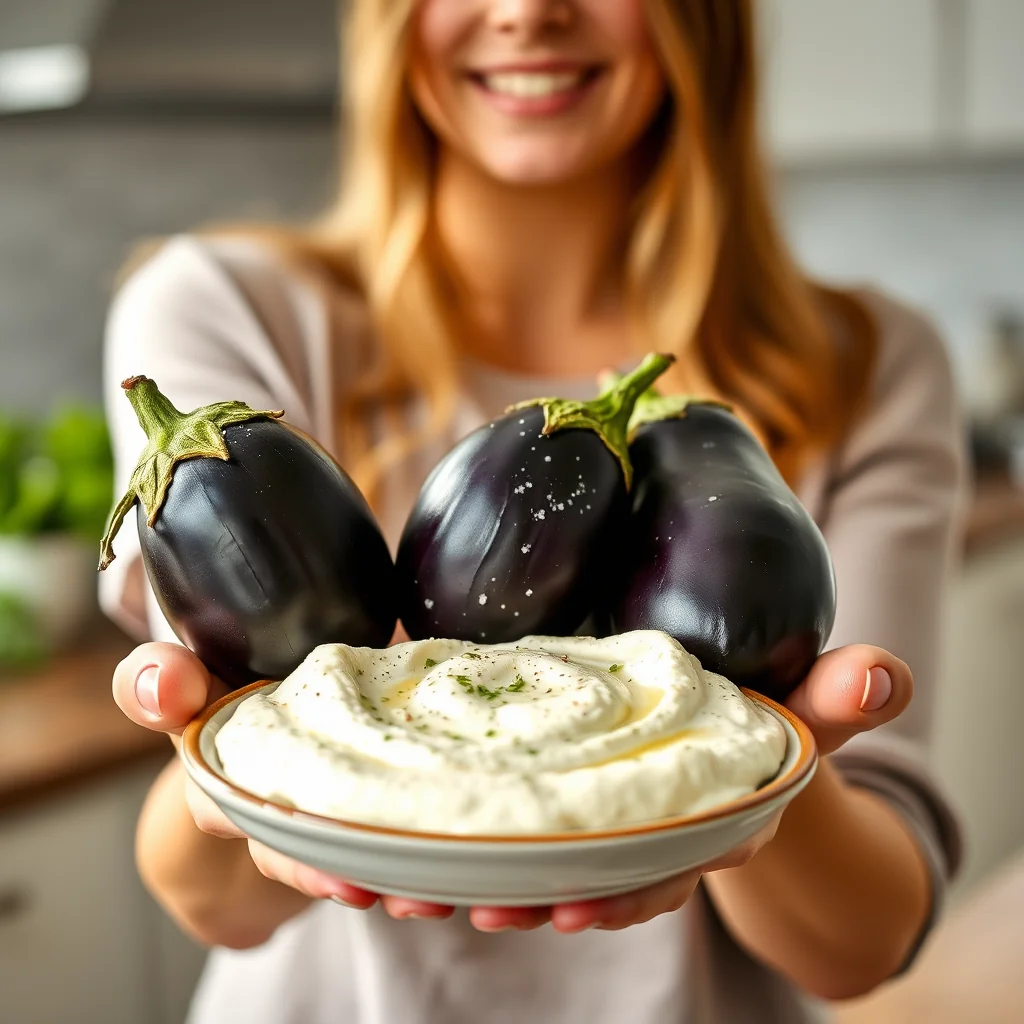 & Creamy Instant Pot Eggplant Dip – vegetarian recipe
