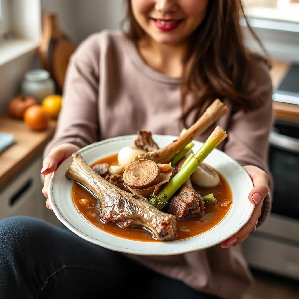 Homemade Lamb Bone Broth (Multi-Cooker Recipe) – vegetarian recipe