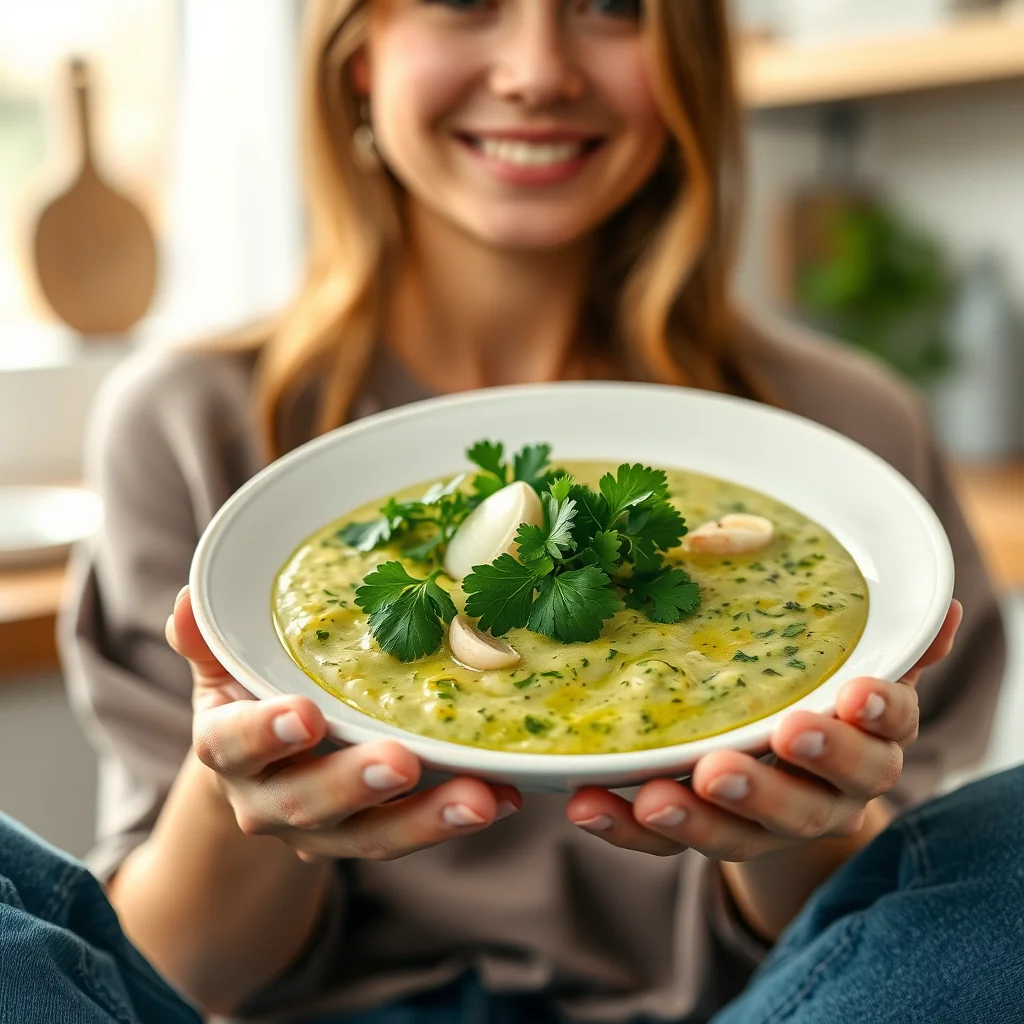 Instant Pot Parsley Sauce – vegetarian recipe