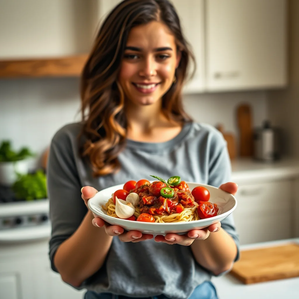 Spicy Instant Pot Cherry Tomato and Jalapeno Sauce – vegetarian recipe
