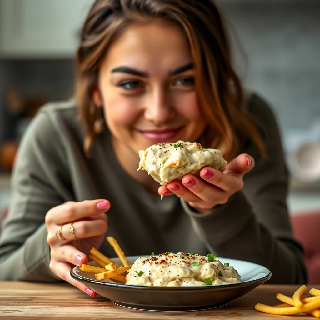 Instant Pot Creamy Chicken Dip – vegetarian recipe