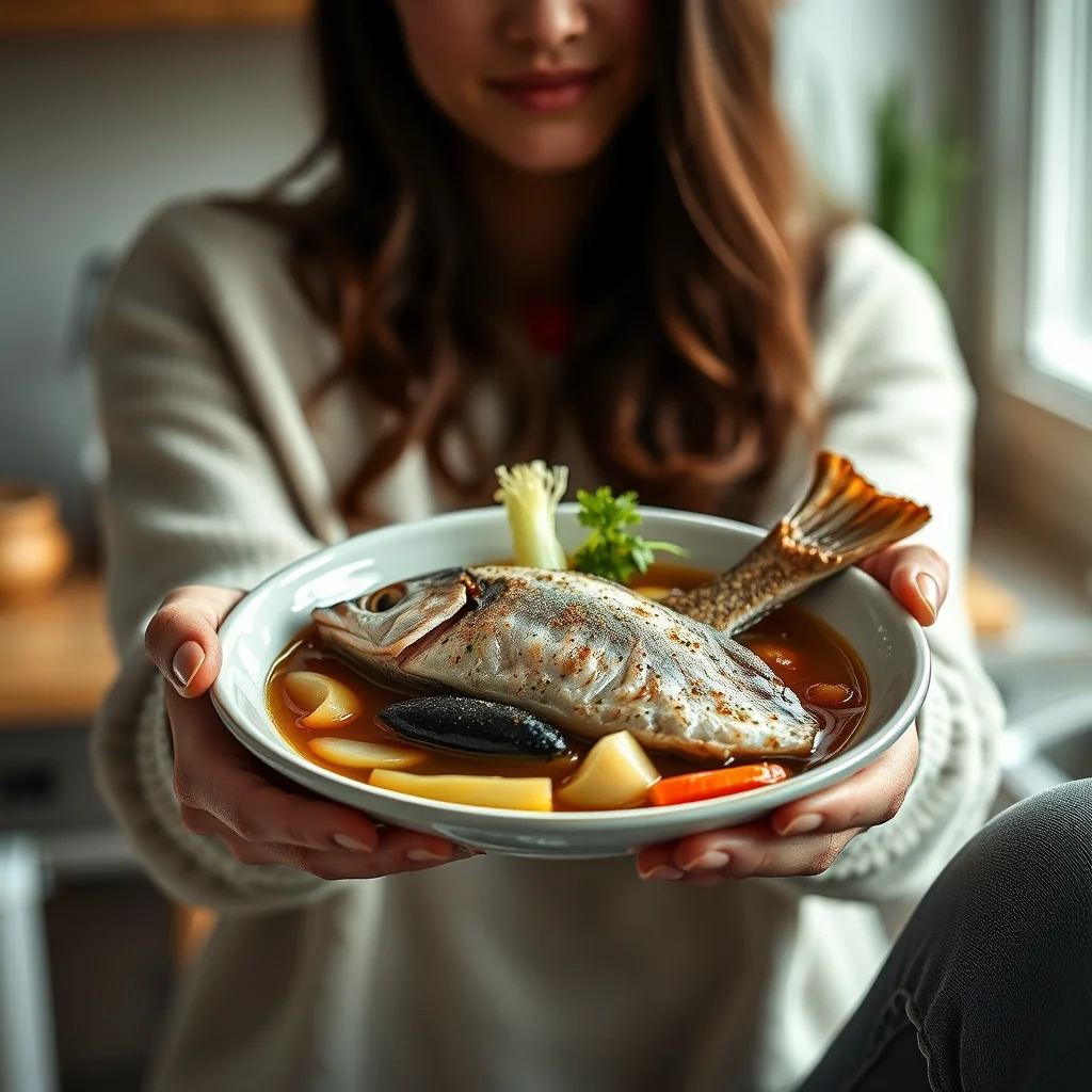 Simple Multi-Cooker Fish Stock (Fumet) – vegetarian recipe