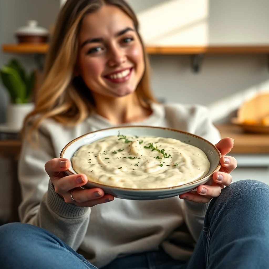 15-Minute Creamy Keto Garlic Sauce – vegetarian recipe